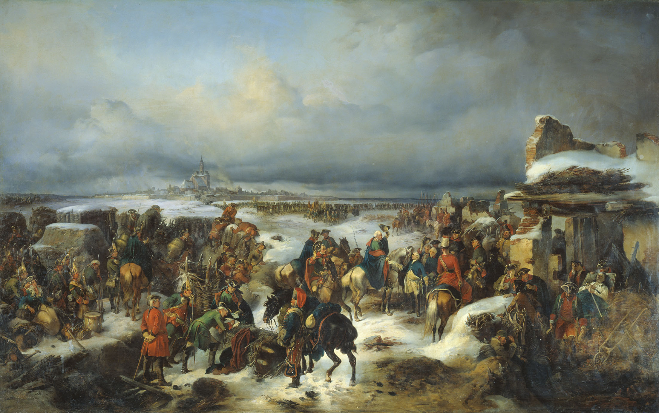 Fall of Kolberg in 1761