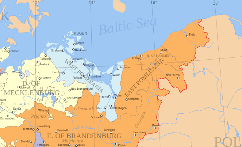 Pomerania 1653